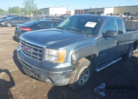 2013 GMC Sierra 1500 Sle из США, поврежденный, VIN 1GTR2VE77DZ392142